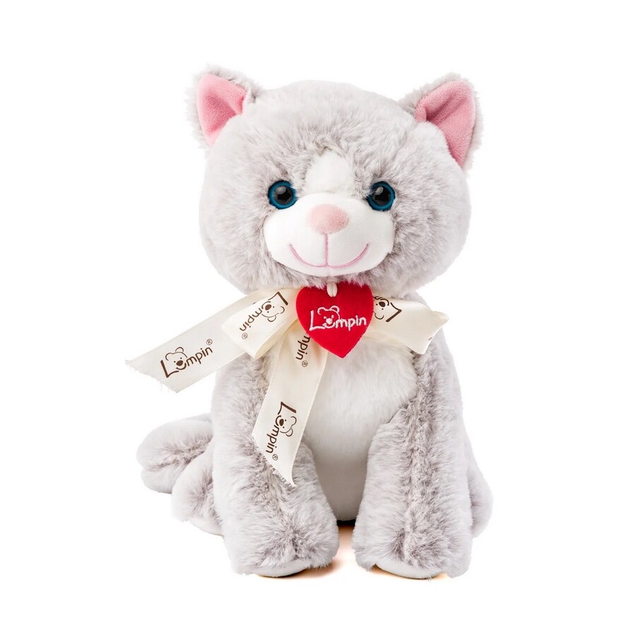 Lumpin Kočka Jacqueline světle šedá, 25cm