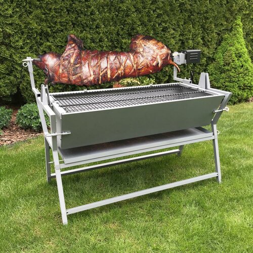 Avenberg Gril s elektrickým rožněm Ferkel, 137 x 55 x 91 cm