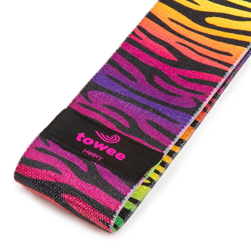 Towee Zebra Booty band textil fitness gumi