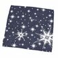 Świąteczny obrus Gwiazdy szary, 85 x 85 cm