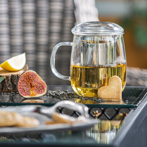 4Home Kubek na herbatę z sitkiem Hot&Cool  450 ml