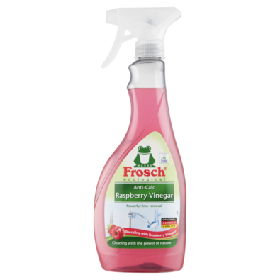 Frosch Čistilo za vodni kamen z malinovim kisom,500 ml