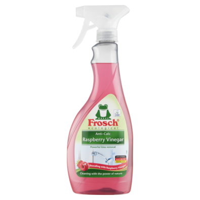 Frosch Limescale Cleaner cu zmeură oțet, 500 ml