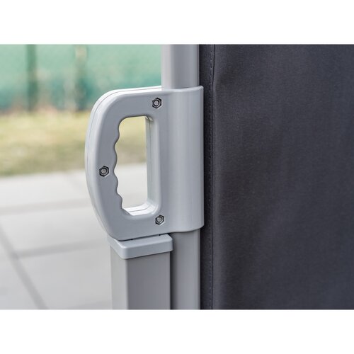 Happy Green Składana parawan przesuwny 3 x 1,6 m, szary