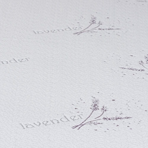 4Home Lavender Nepropustný chránič matrace s lemem, 200 x 200 cm + 30 cm