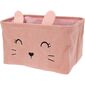 Hatu Set de coșuri textile pentru copii, roz , 2buc