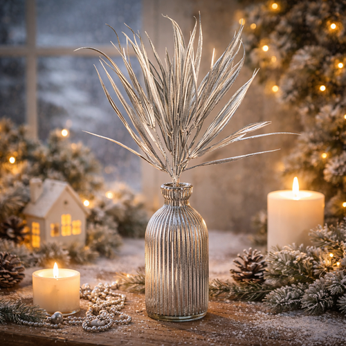 Umělá tráva, stříbrná matná