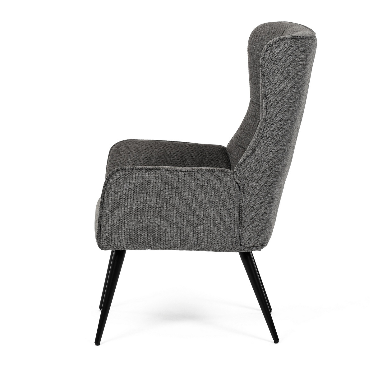 Relaxačné kreslo 315 GREY2, tmavosivá