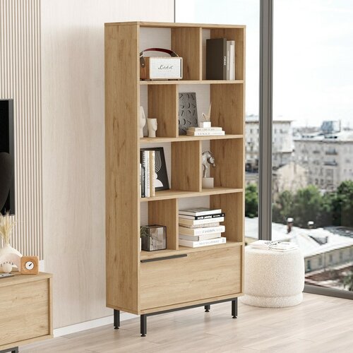 Knihovna One Walnut