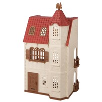 Sylvanian families 5400 - casă cu turn șiacoperiș roșu Sylvanian families 5400 - casă cu turn șiacoperiș roșu
