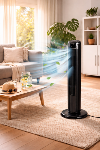 Concept VS5110 Ventilátor sloupový, černá