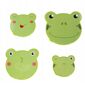 Set Kinder-Snackboxen Frosch, 4 Stück, 200 ml, 300 ml, 500 ml und 750 ml