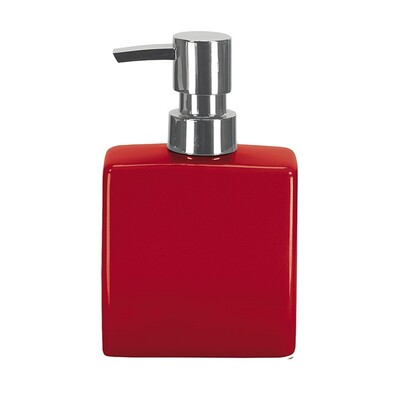 Dozător de săpun lichid, roșu