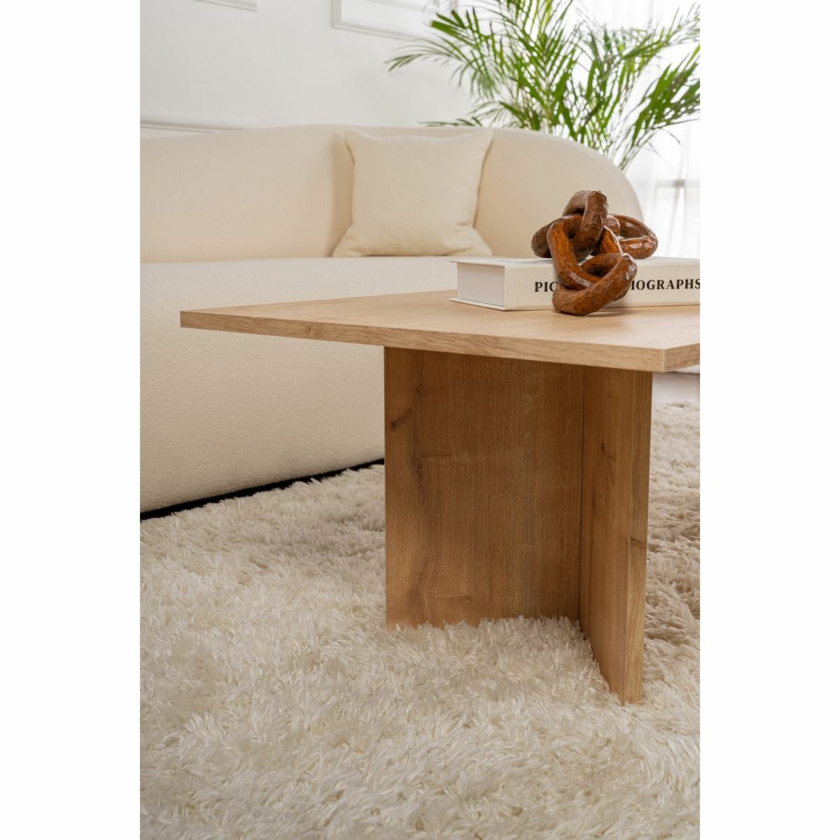 Konferenčný stolík Sabin Sapphire Oak