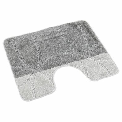 Kvalitex covoraș pentru WC Geometrie gri, 60 x 50cm