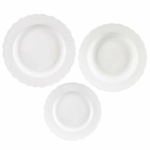 Orion 18-teiliges Geschirrset Mona Wellen