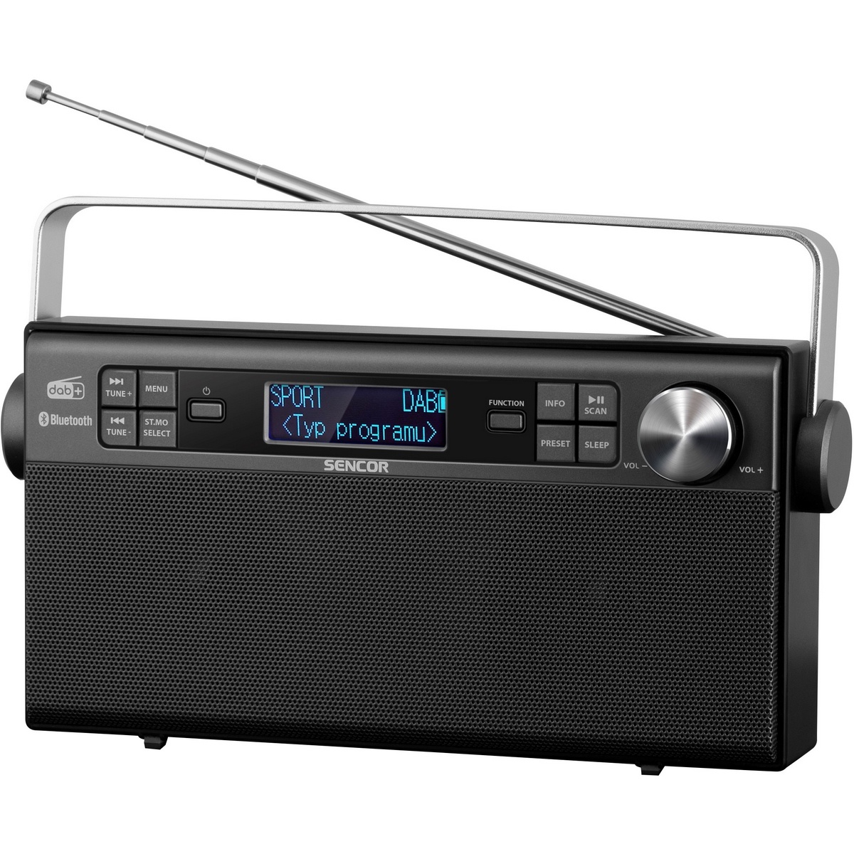 Sencor SRD 7800 DAB/FM/BT digitální rádio