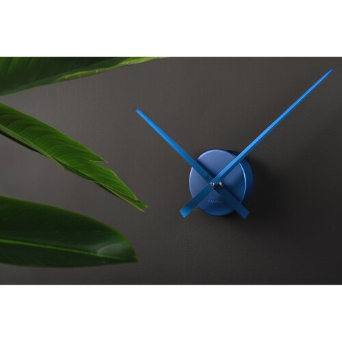 Karlsson 4348DB design ceas de perete albastru, 48 cm diametru