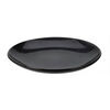Kameninový mělký talíř Glaze, pr. 27,8 cm, černá