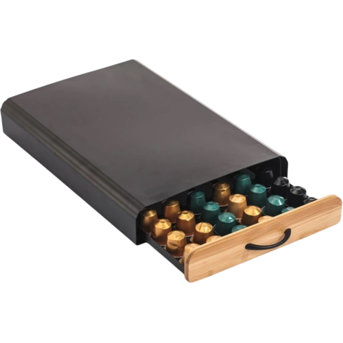 MSV Nespresso Elie posoda za shranjevanje kapsul26,5 x 39 x 6 cm, črna