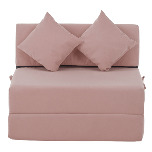 Scaun pliant/saltea PELOS, rozu