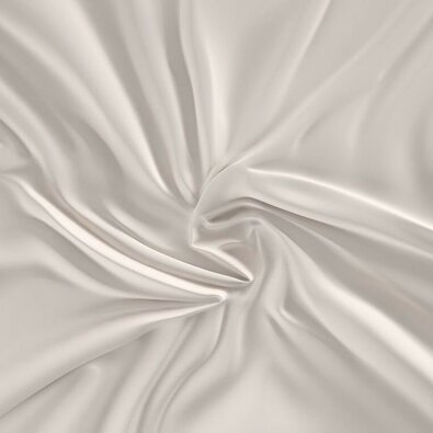 Kvalitex Satenasto rjuha Luxury collection bela,120 x 200 cm + 22 cm