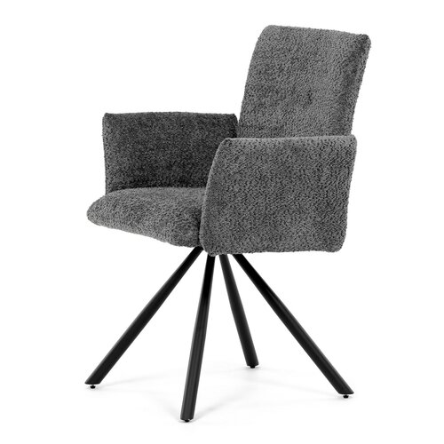 Zestaw krzeseł obiadowych z mechanizmem powrotnymDCH-W1117 GREY2, 2 szt.