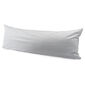 4Home Наволочка на Релаксаційну подушку-обіймашку, світло-сірий, 55 x 180 см