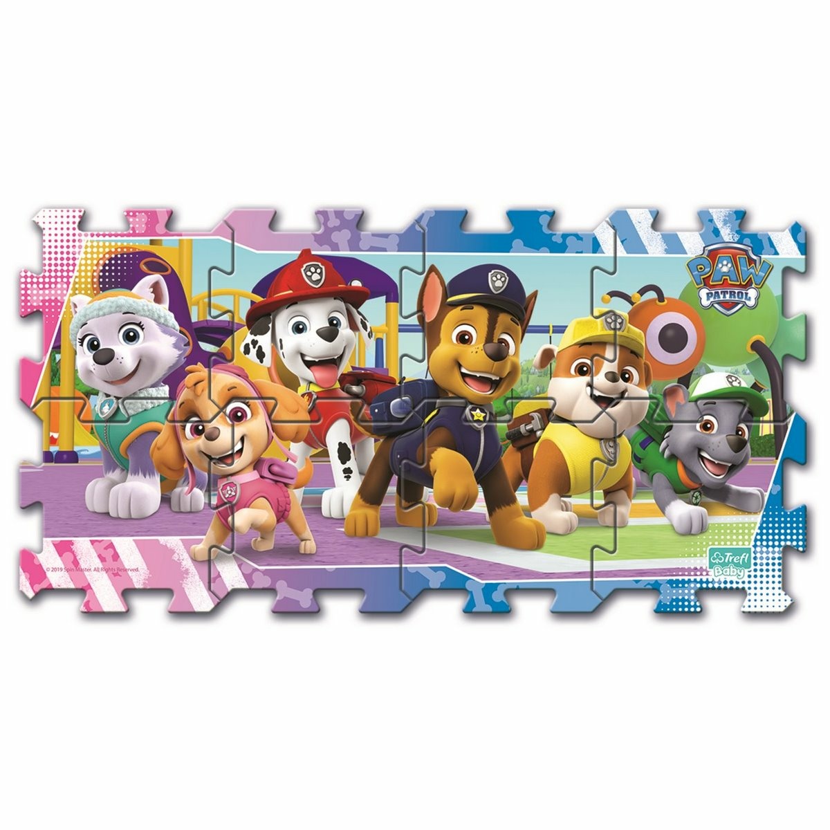 Obrázok Trefl Pěnové puzzle Paw Patrol 32x32x1cm