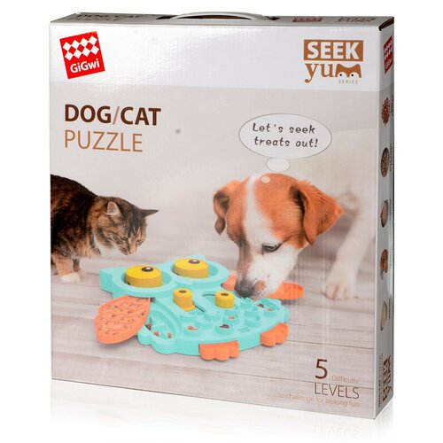 GiGwi art. 7395 Seek Yum bufniță jucărieinteractivă