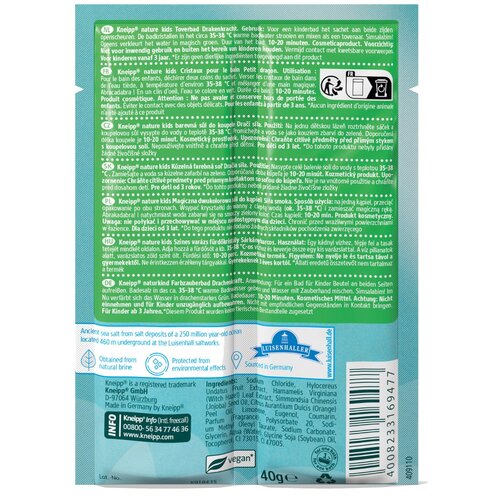 Sarea de baie Kneipp Dragon Power, 2 x 20 g