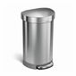 Simplehuman Pedal bin 45 L, mat jeklo