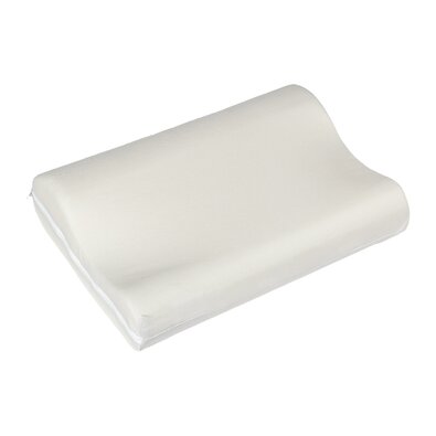 Bellatex Anatomischer Kopfkissenbezug Jersey hellgrau, 45 x 30 cm