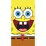 Badetuch Sponge Bob Face, 70 x 140 cm