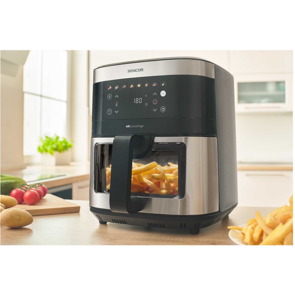 Sencor SFR 9000SS teplovzdušná fritéza