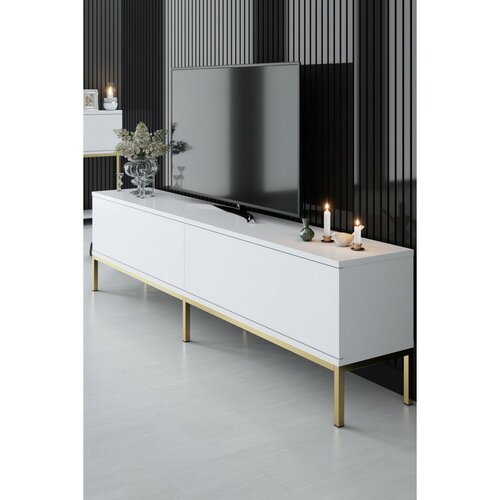 Lord White and Gold TV-asztal