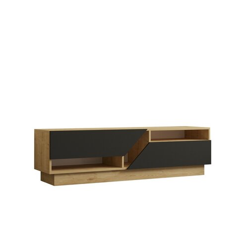 Televízny stolík Yapark Sapphire Oak and Anthracite