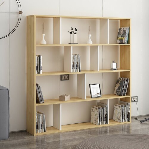 Knihovna Hodni White and Oak