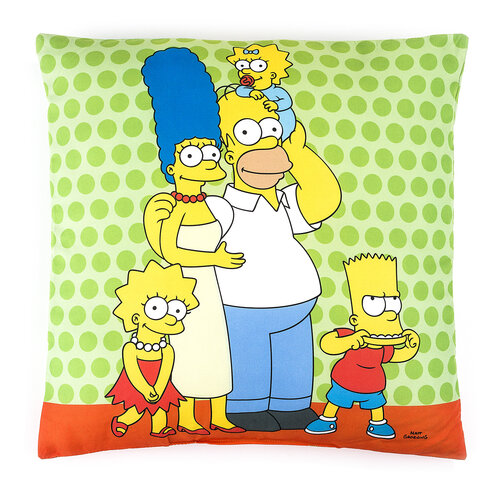 Vankúšik The Simpsons Family, 40 x 40 cm