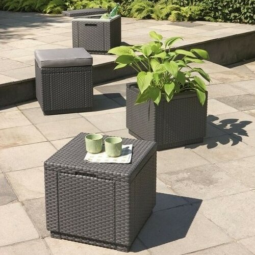 Keter lodówka turystyczna Ice Cube 40 l, grafit