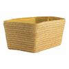 Compactor Кошик ручного плетіння для зберігання HAWAI, 32 x 22 x 14 см, жовтий