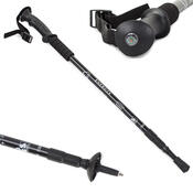 Nordic walking palice za hojstrenje antishock,črne