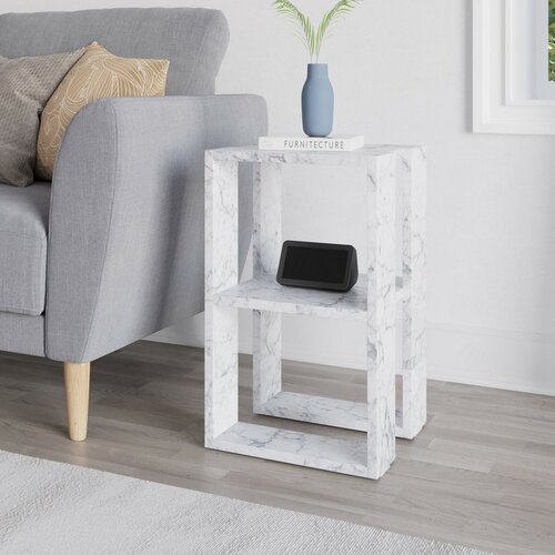 Nočna omarica Lonie Carrara Marble