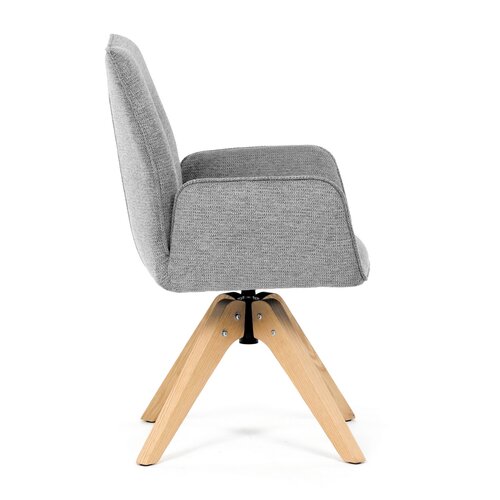 Scaun de sufragerie DCH-C2148 SIL2 cu materialimpermeabil