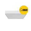 Panlux – oprawa LED do montażu natynkowego Verona Square Smart, biała, 28,3 x 28,3 cm, IP54