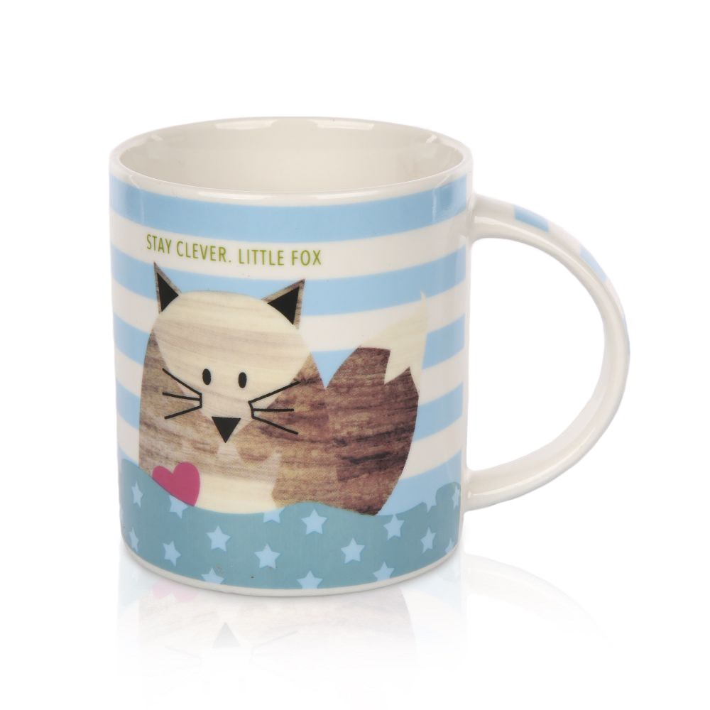 Porcelánový hrnček Little fox 280 ml