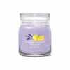 Yankee Candle ароматична свічка Signature у склі середня Lemon Lavender, 368 г