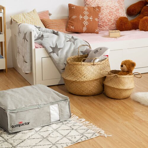 Compactor Koszyk do przechowywania z trawy morskiej Belly, 35 x 32 cm, naturalny