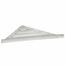 GEDY FL80 raft de colț pentru duș, 23 x 3 x 23 cm,ABS/transparent