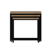 Beistelltisch Evia Walnut, 3 Stück